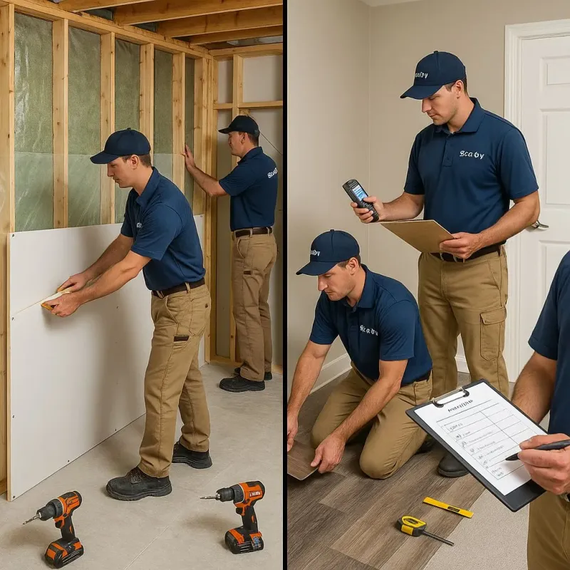 Repairs and Reconstruction process in Williamston, NC