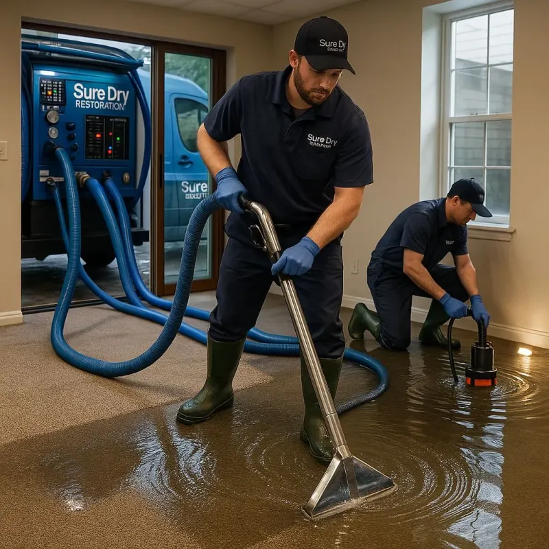 Water Extraction and Removal process in Williamston, NC